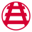 A red icon showing train tracks.