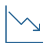 Trending down graph Thumbnail