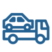Tow truck with car Thumbnail