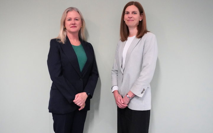 Ombudsman Catherine Wolthuizen, Energy and Water Ombudsman Victoria and Chairperson Kate Symons, Essential Services Commission 